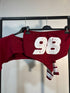 TOP CON MAGLIA '98'