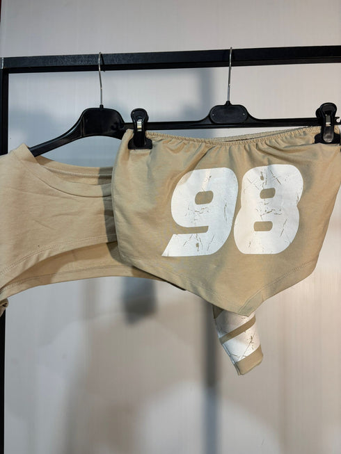 TOP CON MAGLIA '98'
