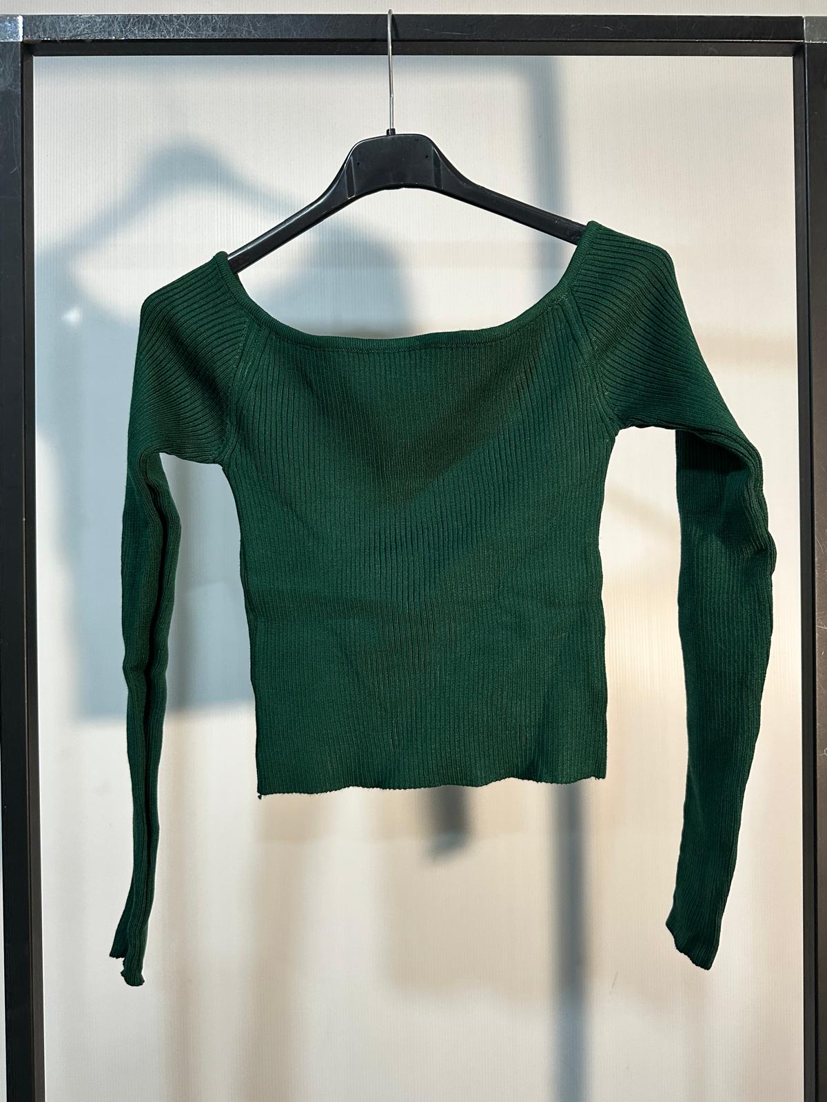 MAGLIA A COSTINE SCOLLO A BARCA 1891