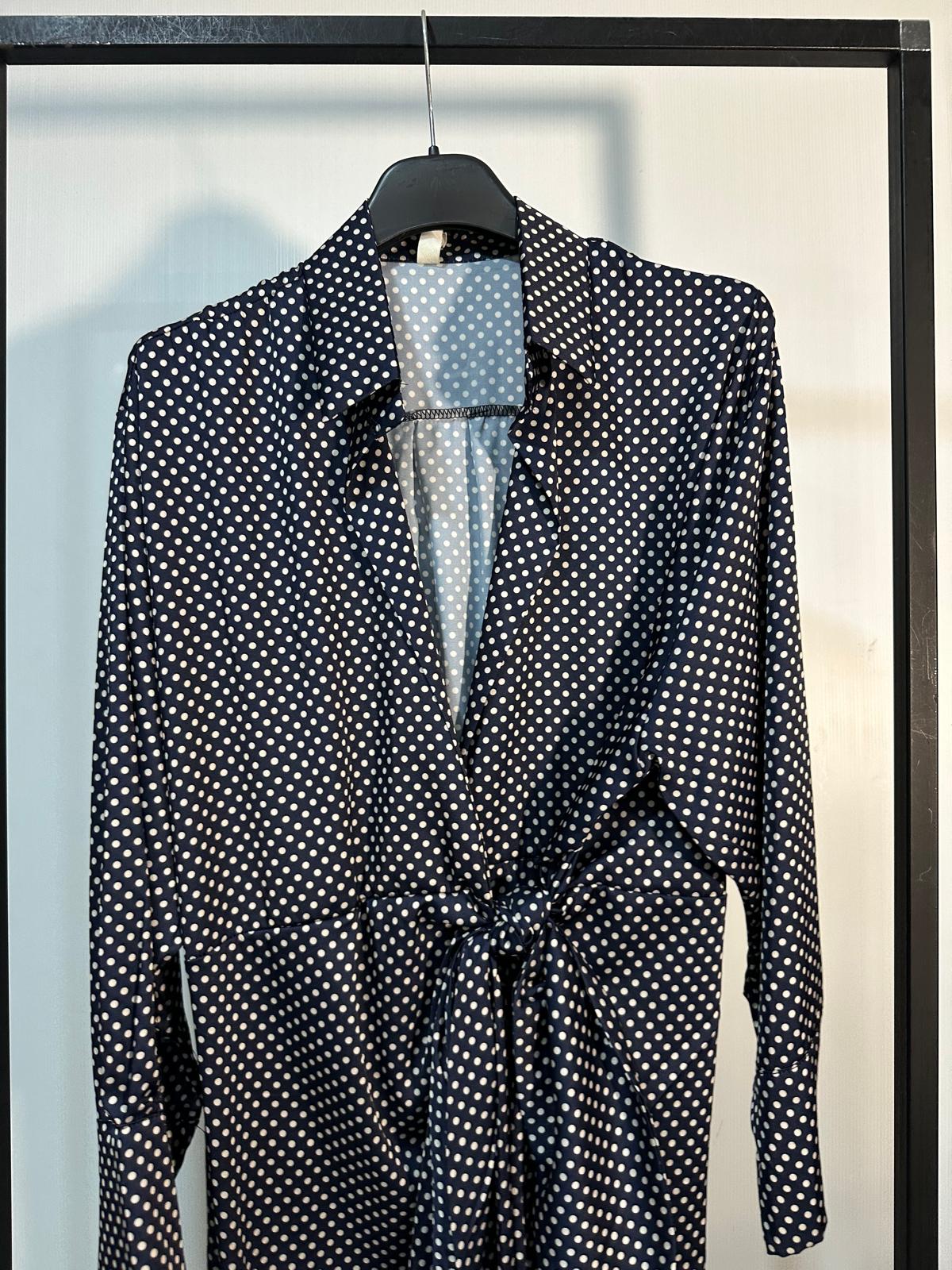 ABITINO CAMICIA A POIS CURVY