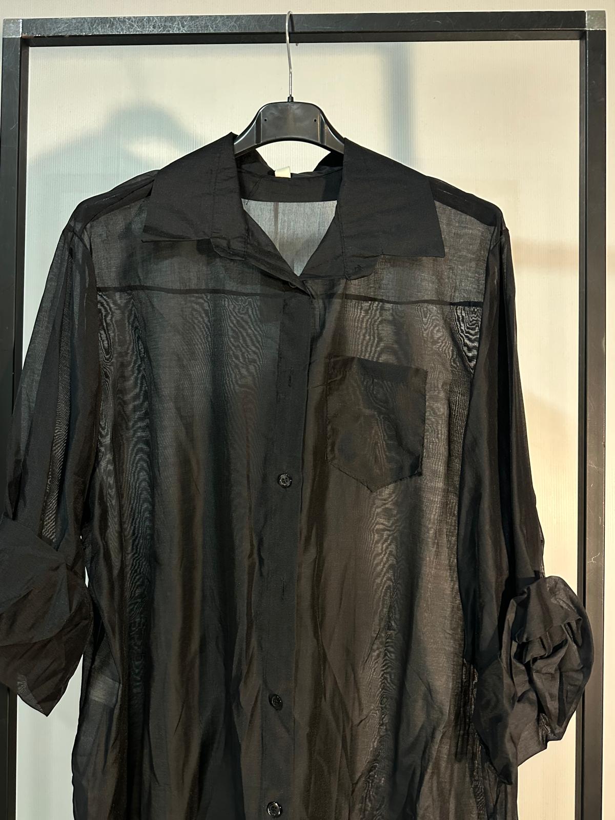 CAMICIA CON FIOCCHETTI SUL RETRO CURVY