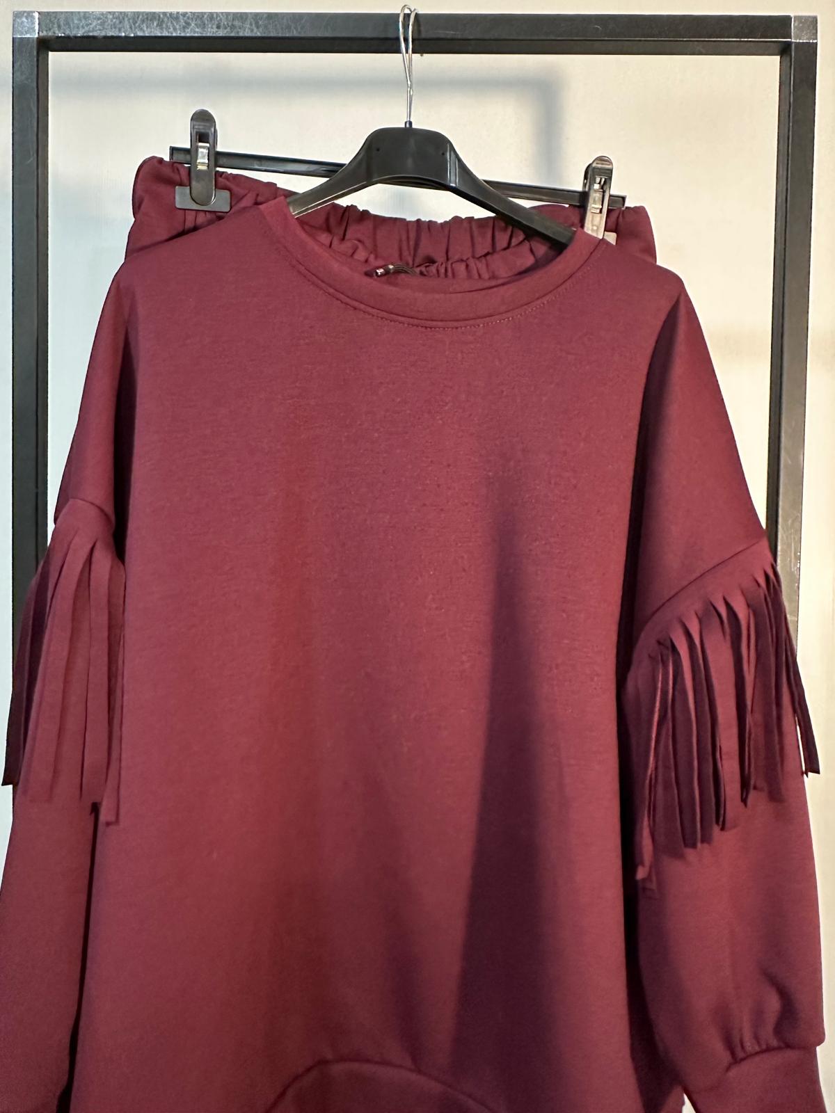 TUTA CURVY CON FRANGE