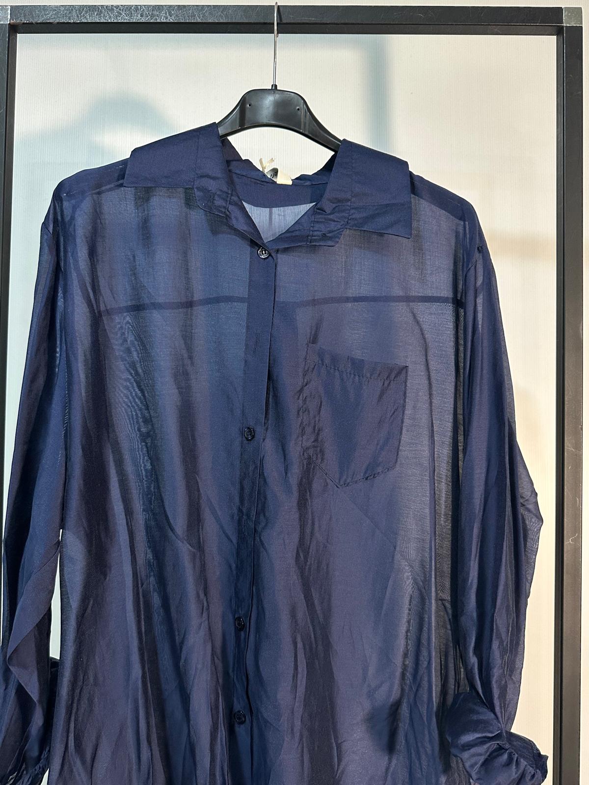 CAMICIA CON FIOCCHETTI SUL RETRO CURVY
