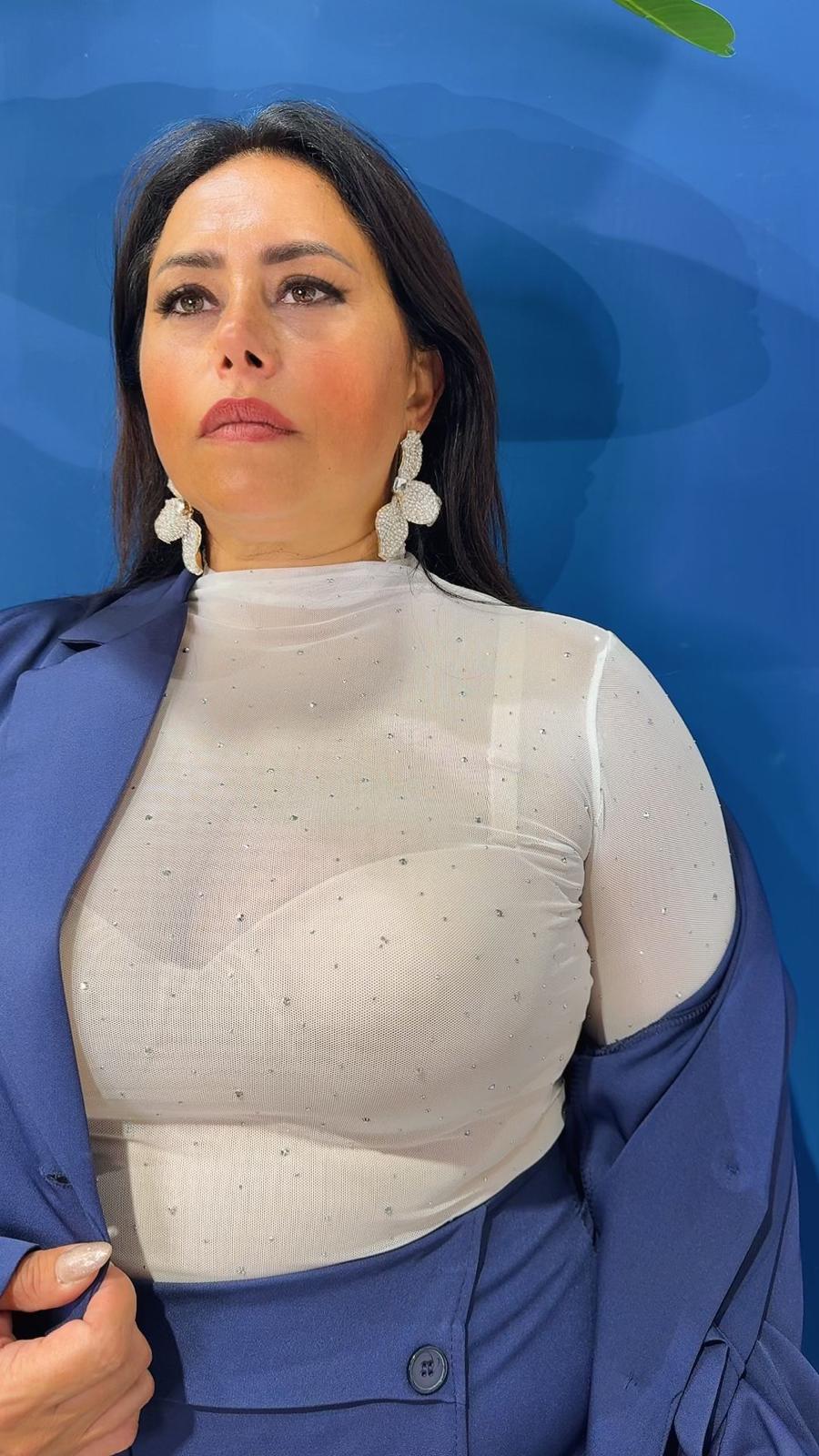 MAGLIA SHINE VELATA CURVY
