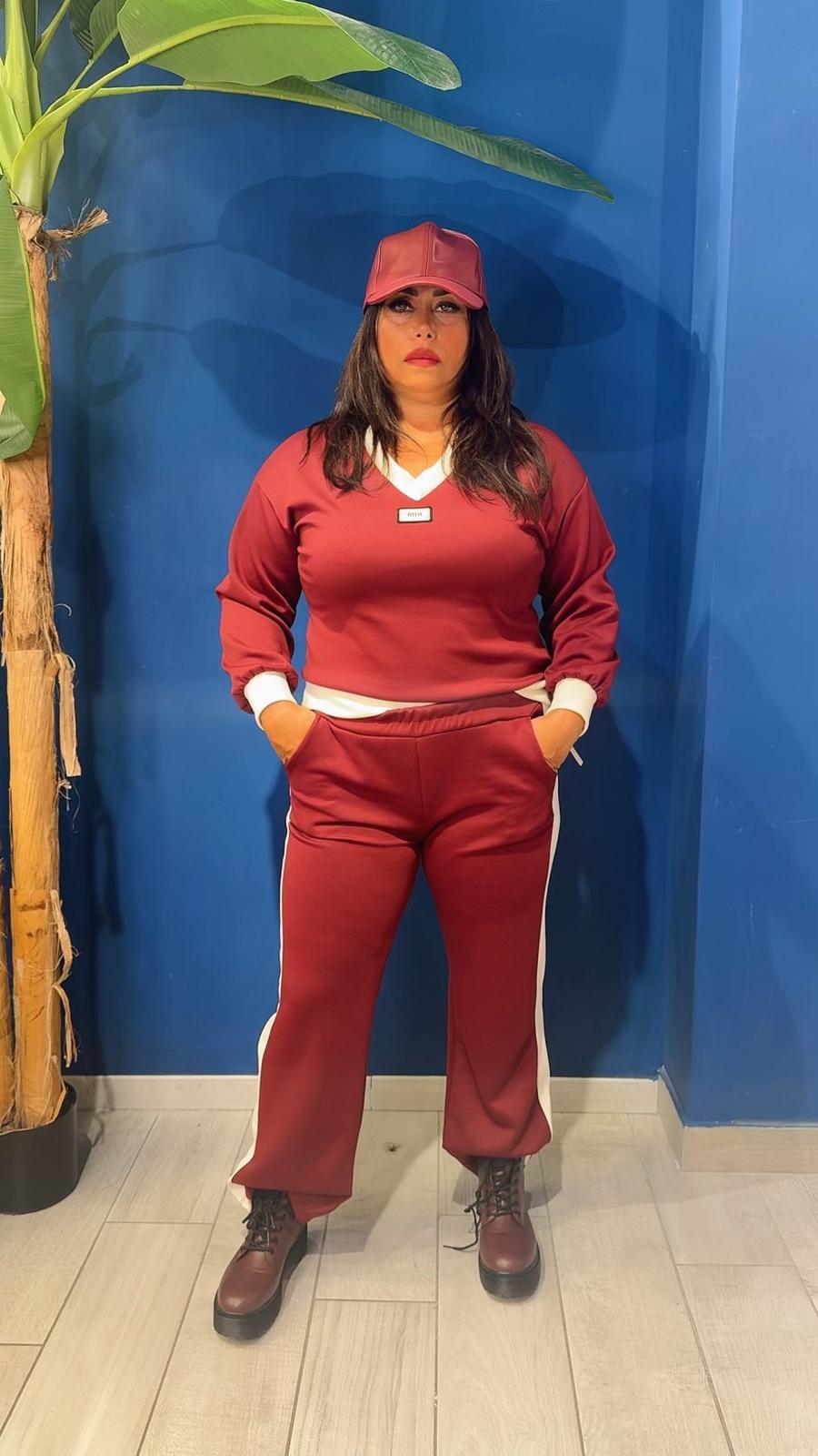 TUTA MIN CON SCOLLO A V SLIM E CURVY
