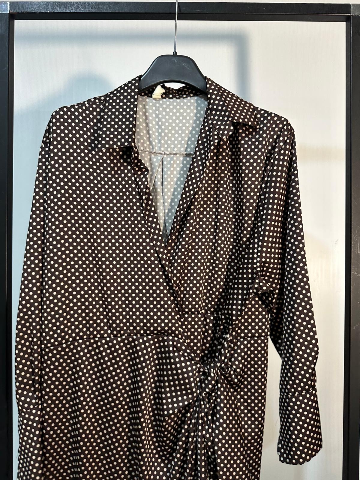 ABITINO CAMICIA A POIS CURVY