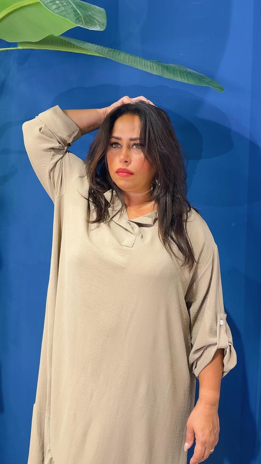 ABITO A CAMICIA COMFY CURVY