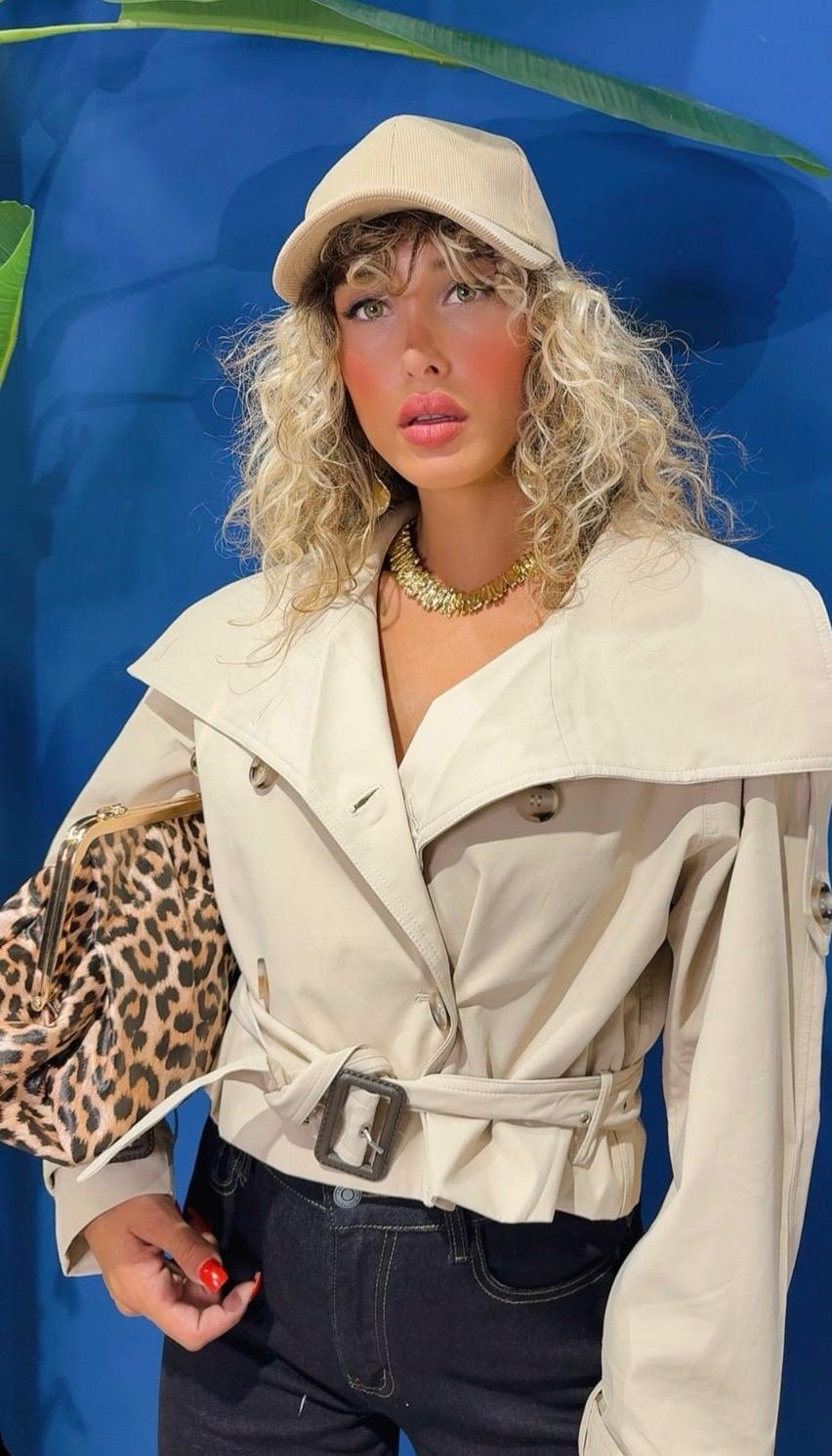 TRENCH CORTO SLIM E CURVY