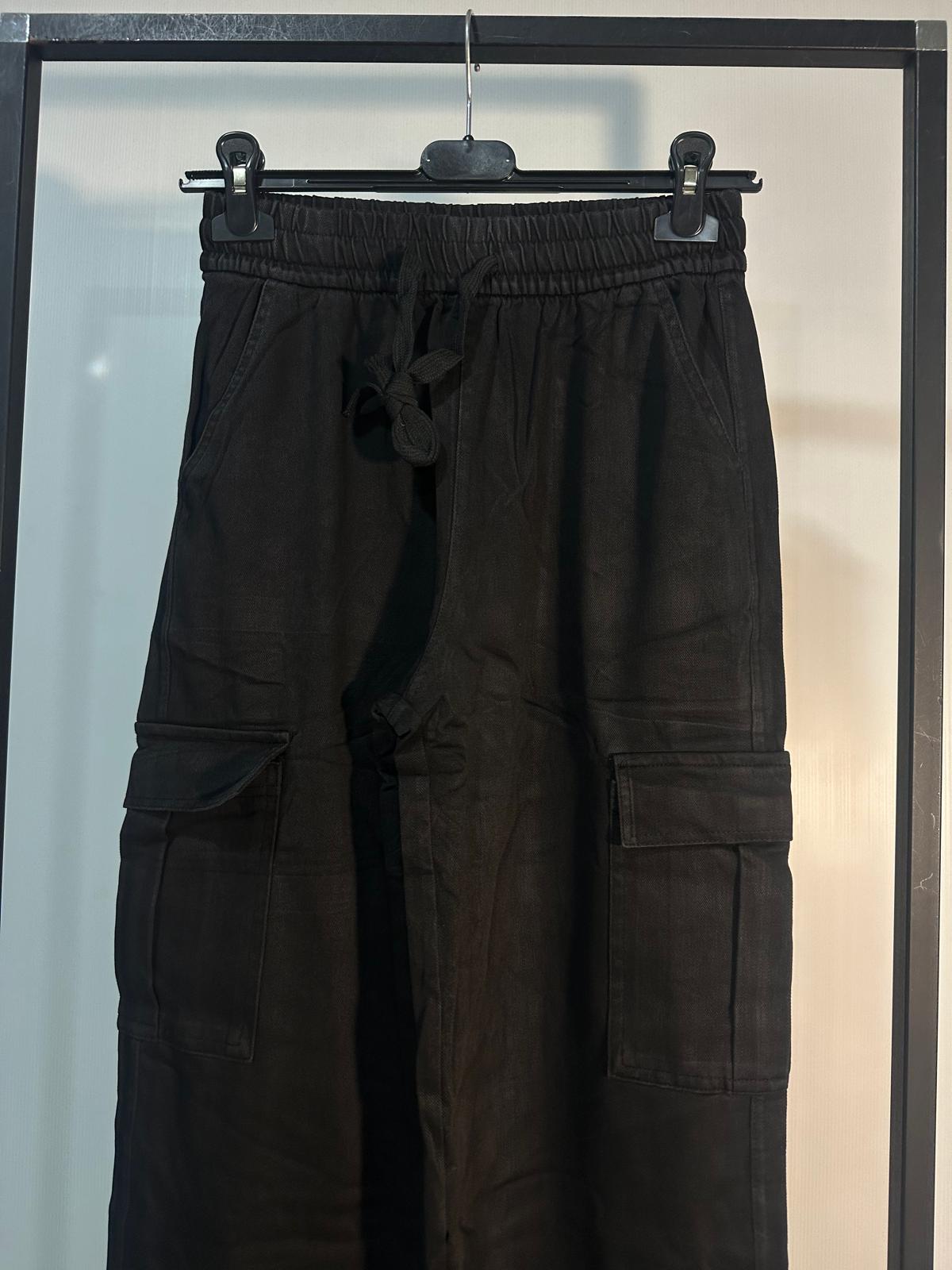 PANTALONE CARGO CON MOLLA 9968