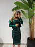 VESTITO CON GOLFINO E PAILLETTES