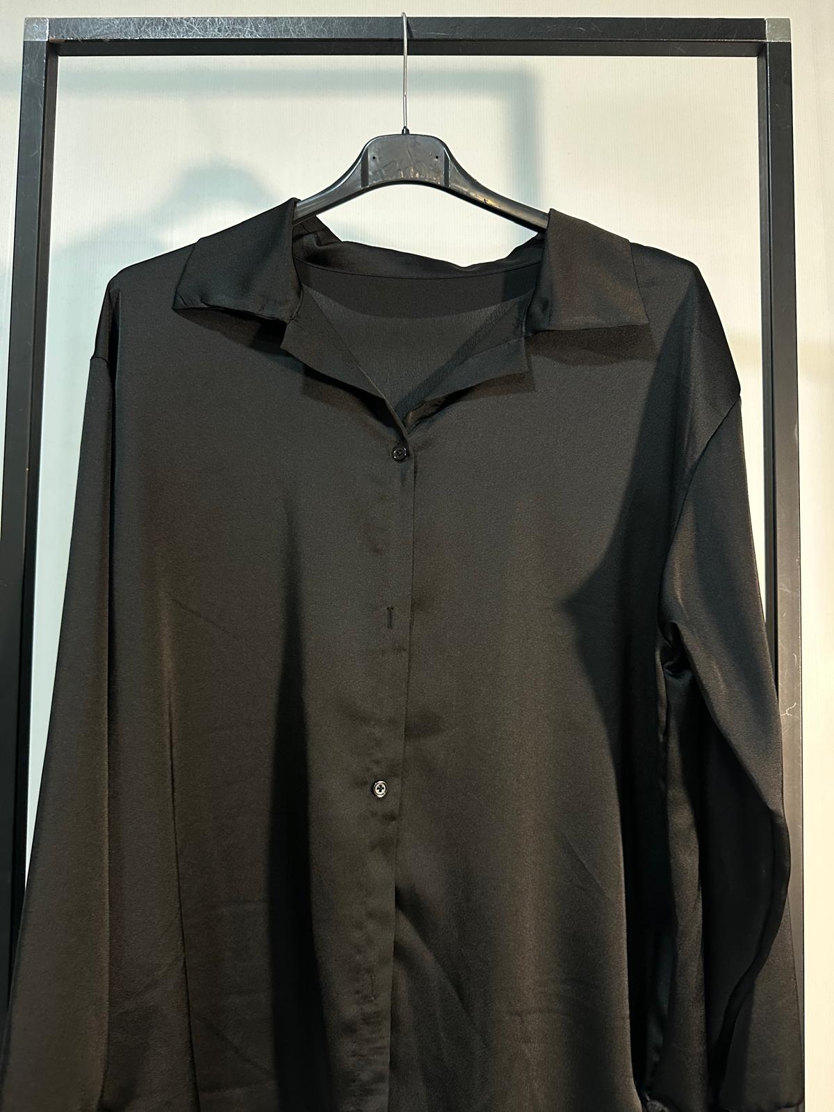CAMICIA SIMIL RASO CURVY