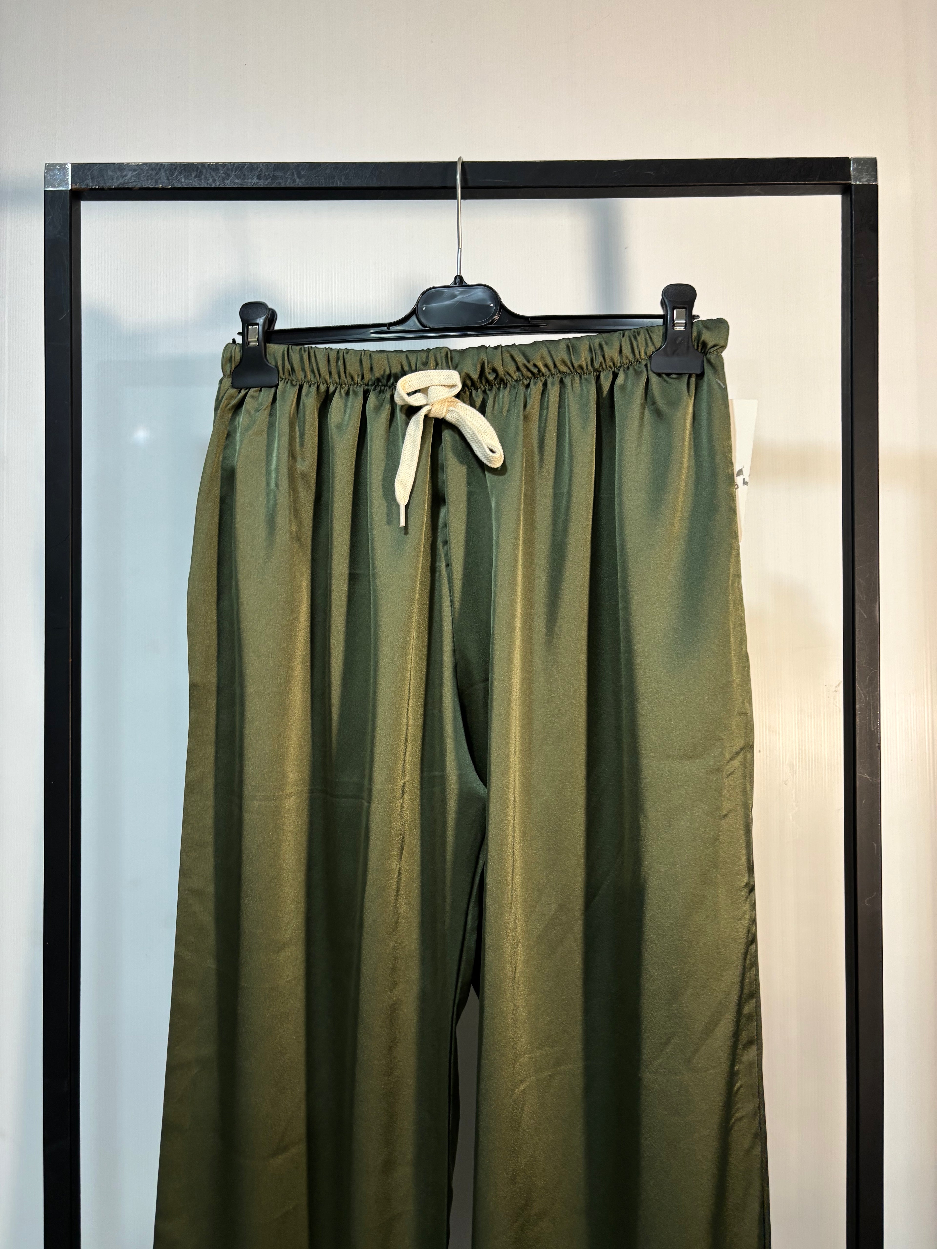 PANTALONE SIMIL RASO CON LACCIO
