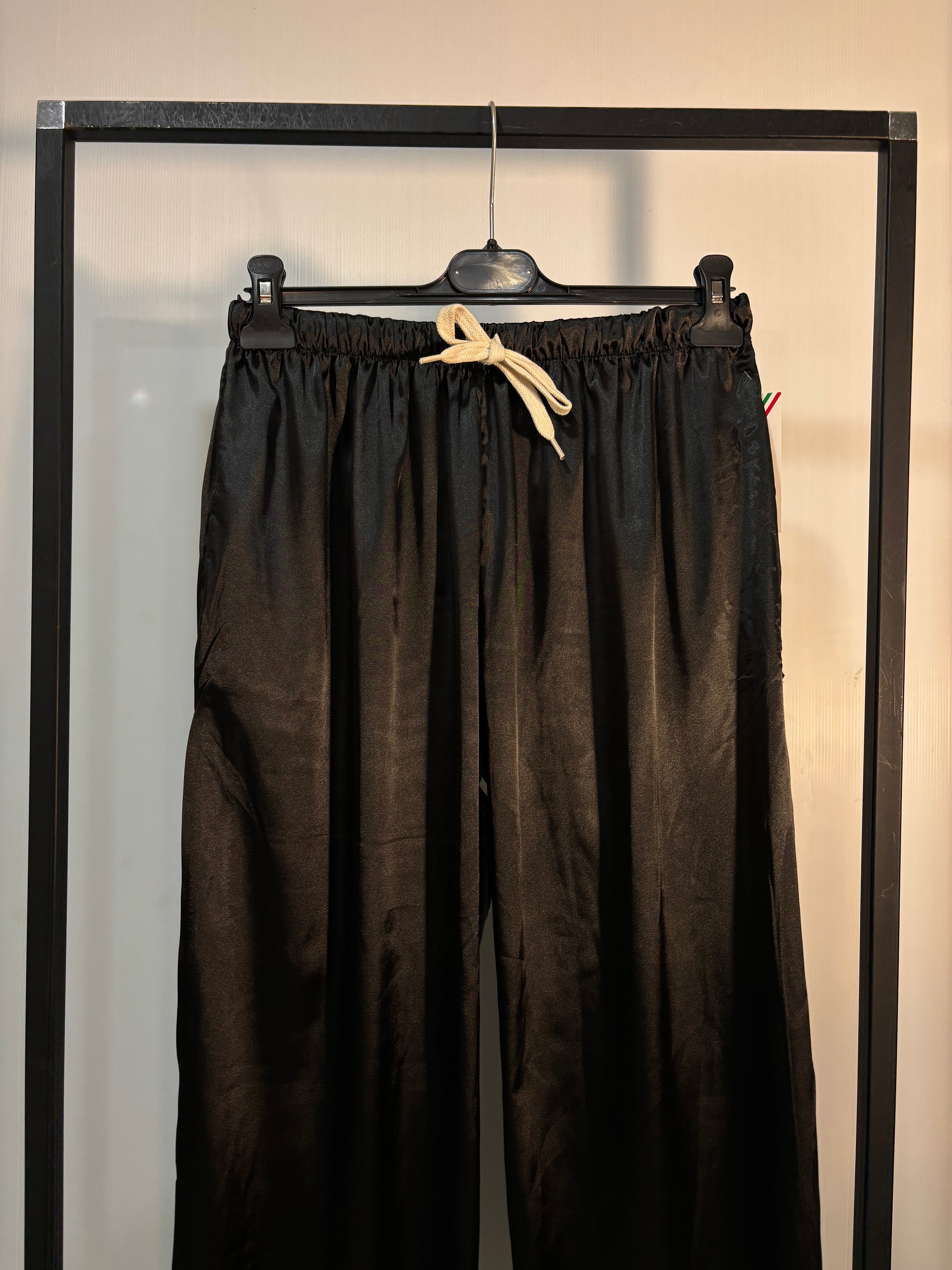 PANTALONE SIMIL RASO CON LACCIO