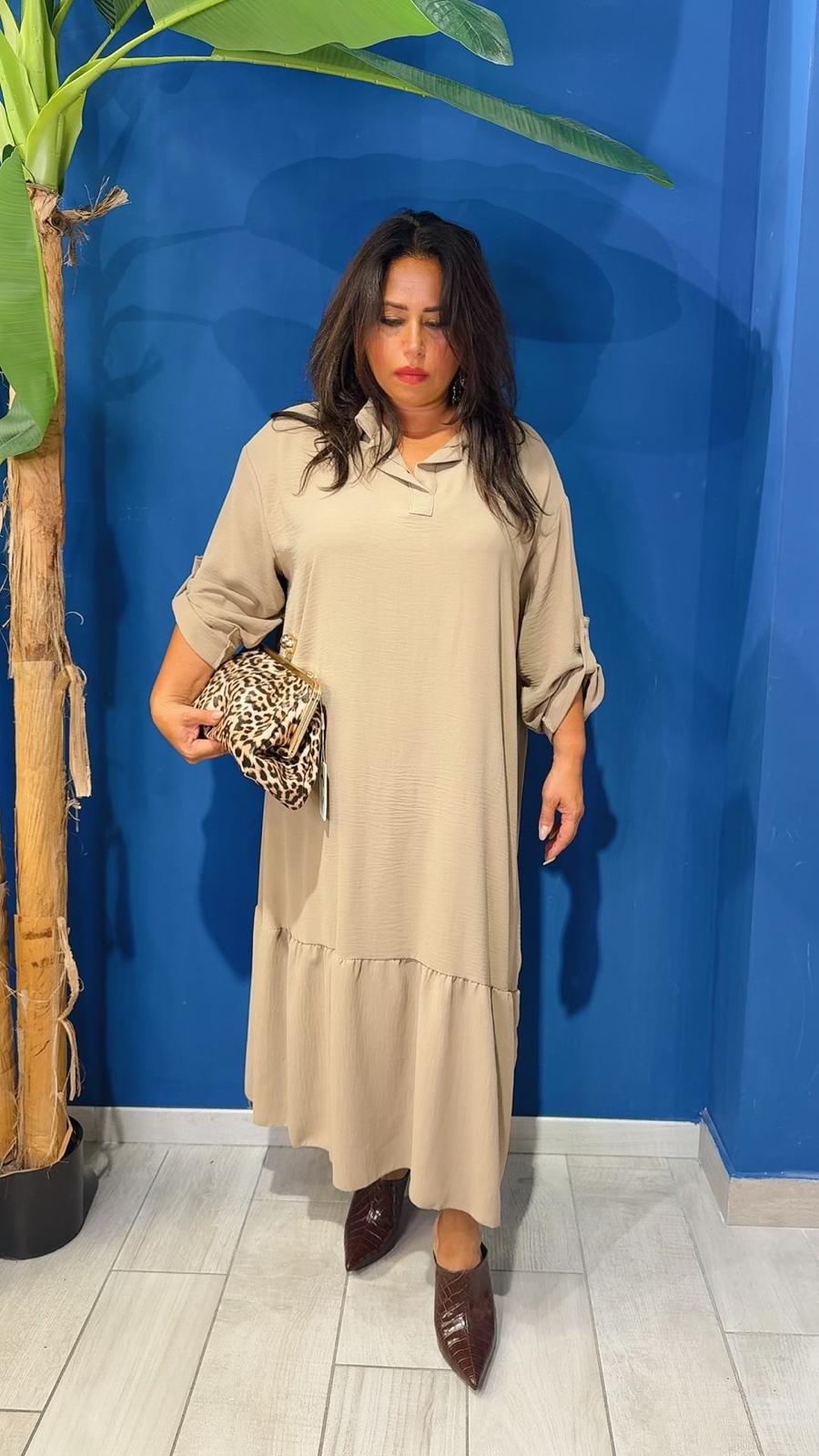 ABITO A CAMICIA COMFY CURVY