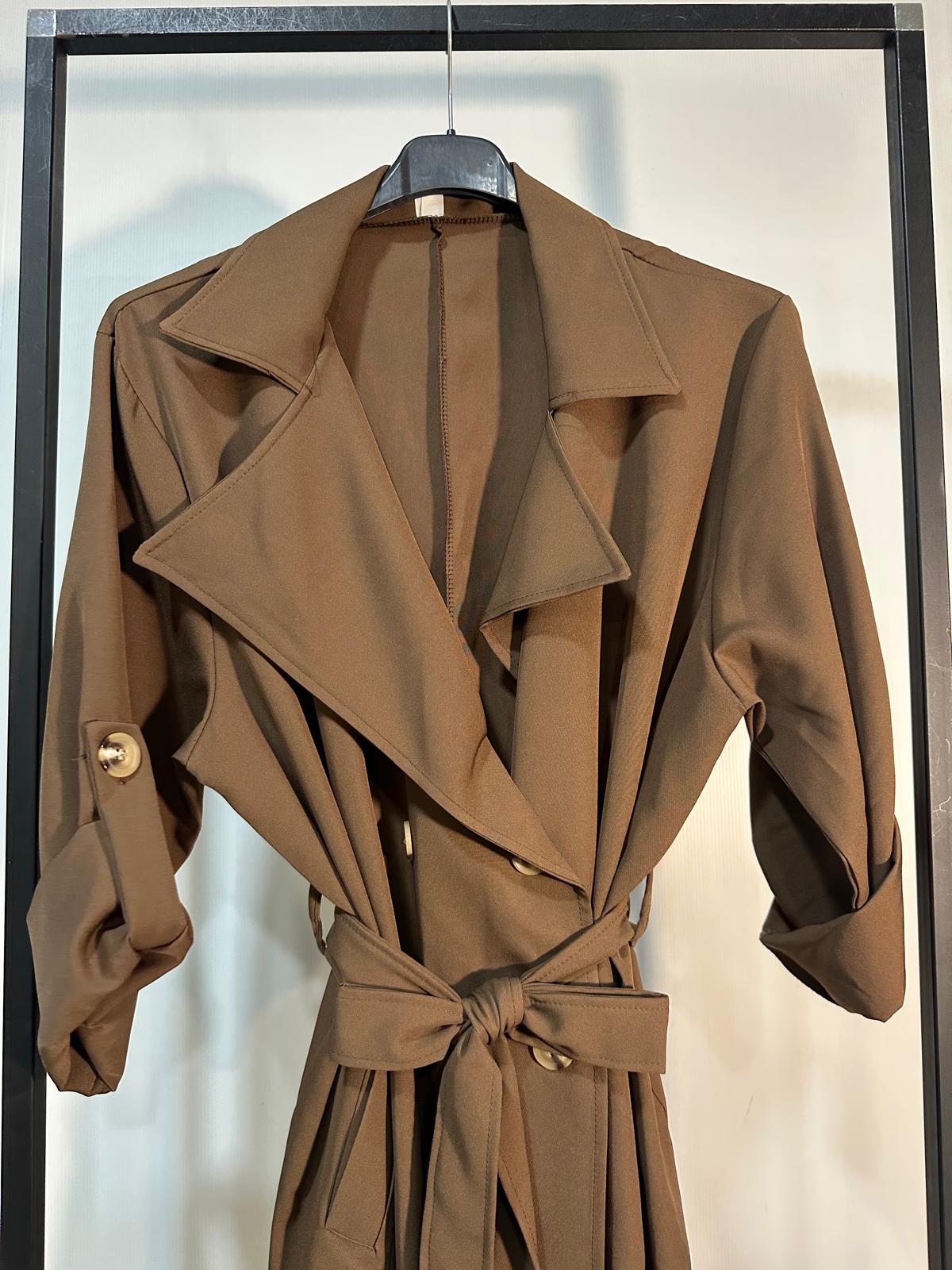 TRENCH LONG CURVY