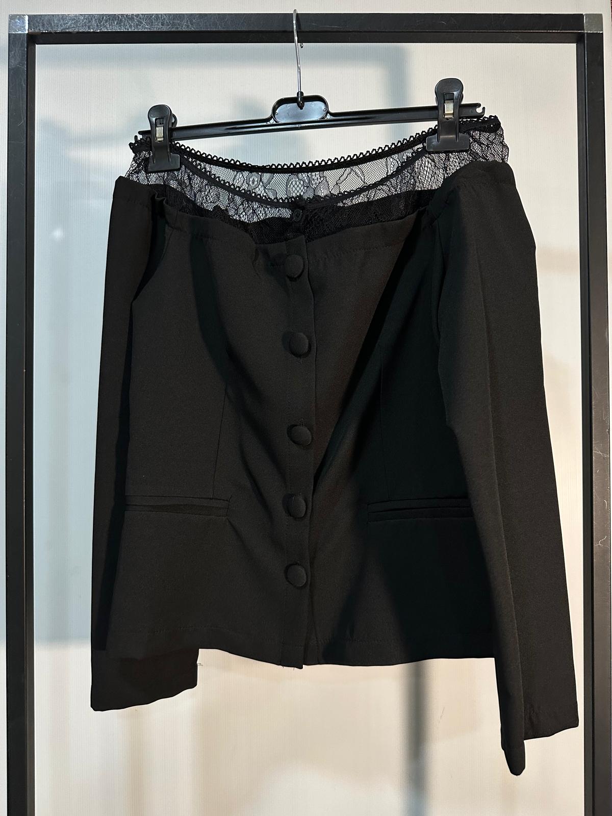 MAGLIA CON MERLETTO