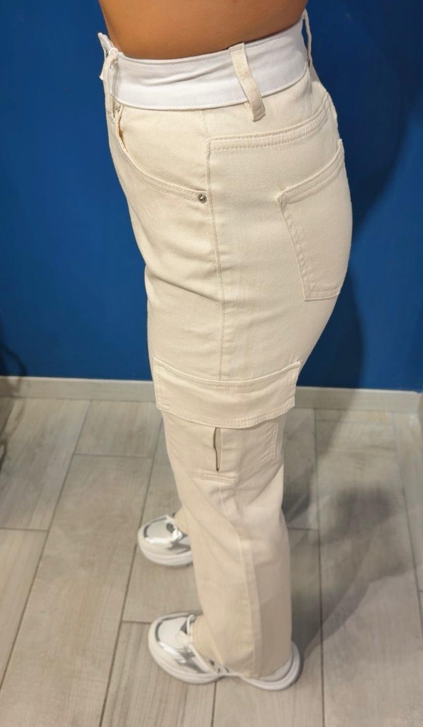 JEANS BICOLORE MG-186D