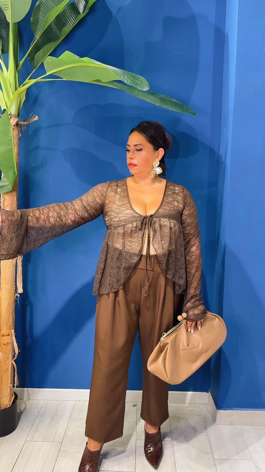 MAGLIA RICAMATA CURVY