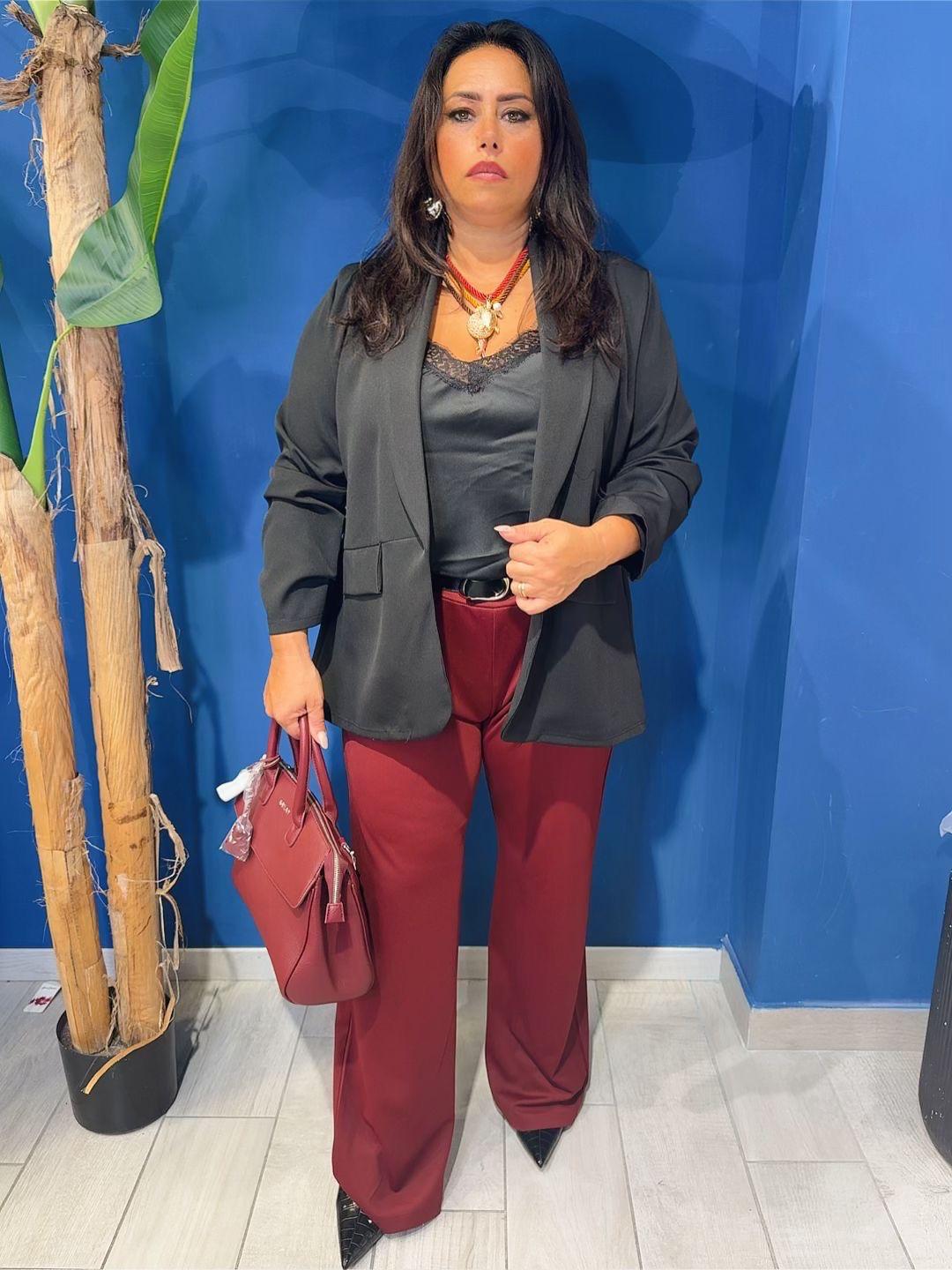 PANTALONE CON CINTURA CURVY