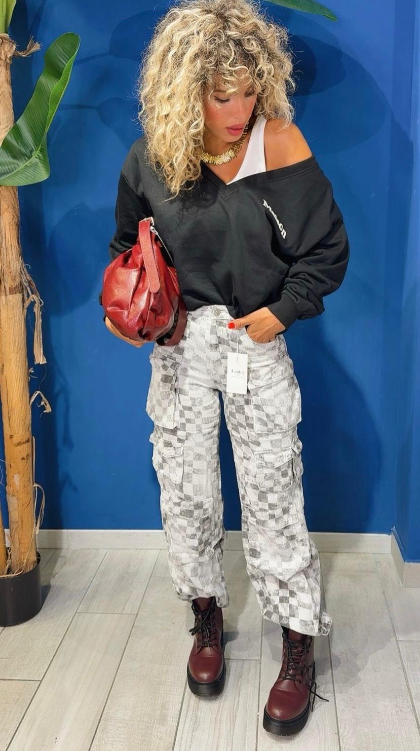 FELPA CON CANOTTA MAISON