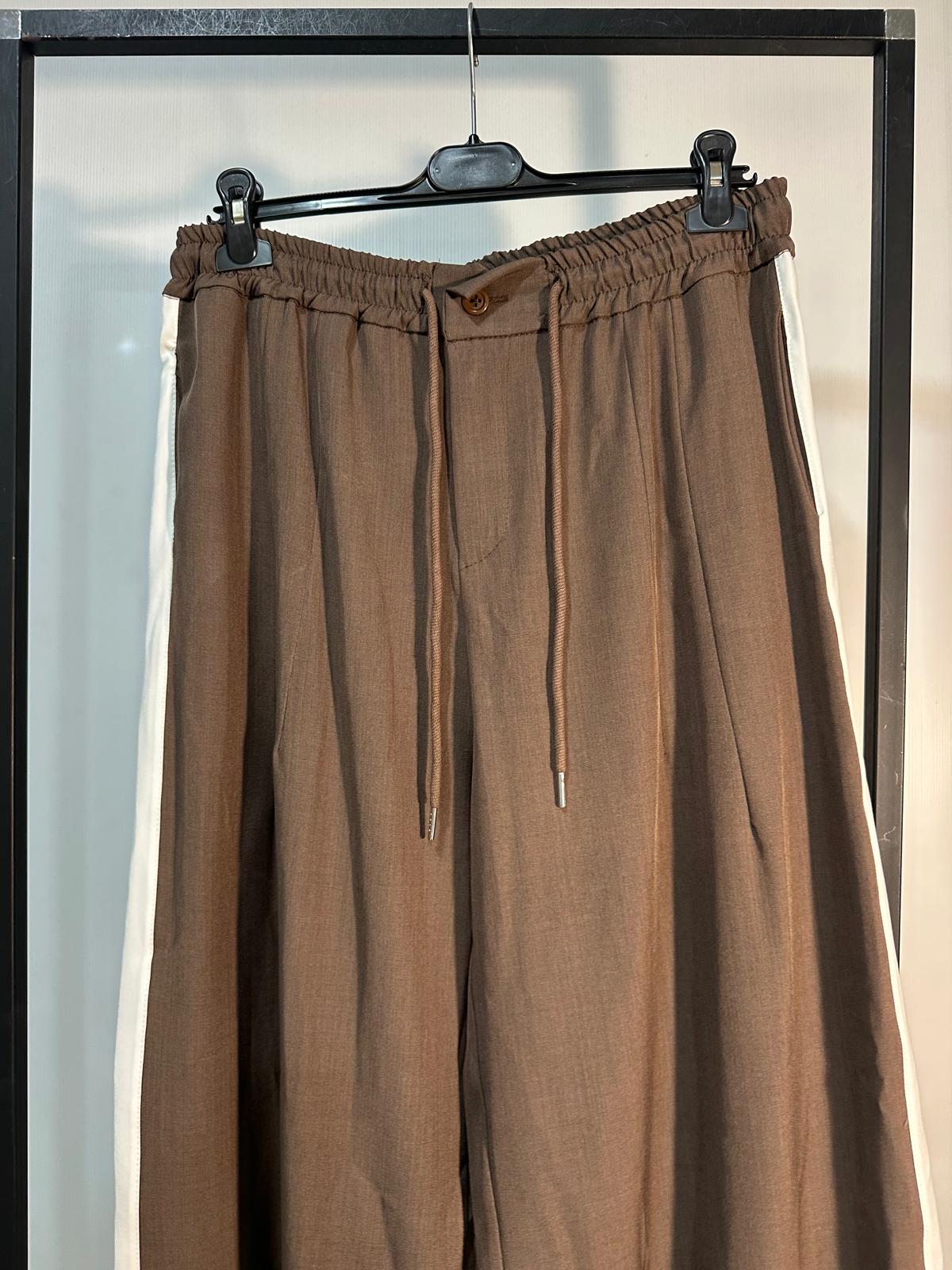 PANTATUTA CON STRISCE LATERALI CURVY