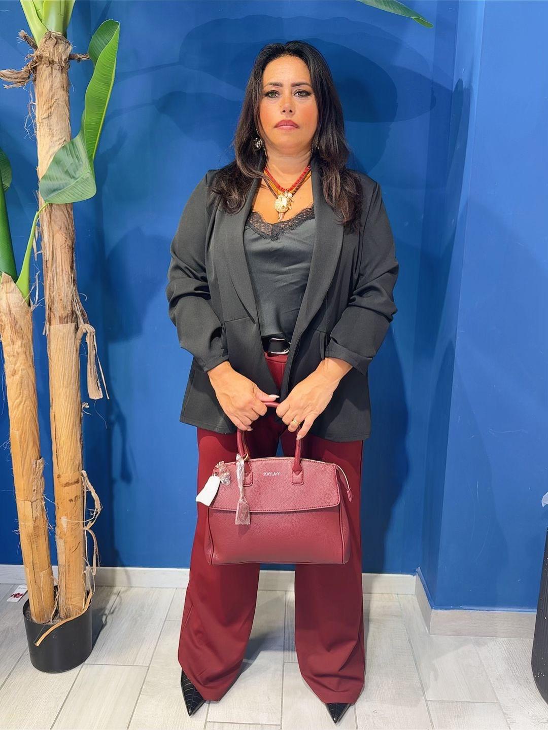 PANTALONE CON CINTURA CURVY