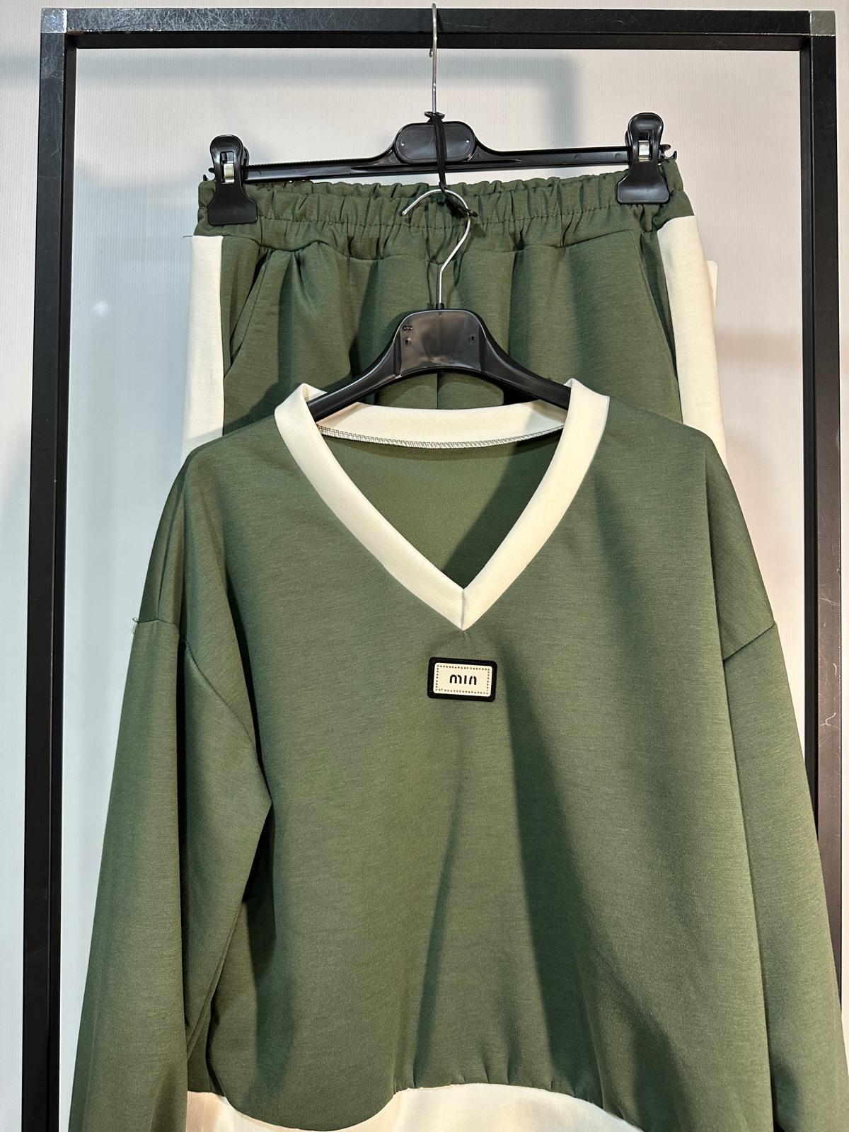 TUTA MIN CON SCOLLO A V SLIM E CURVY