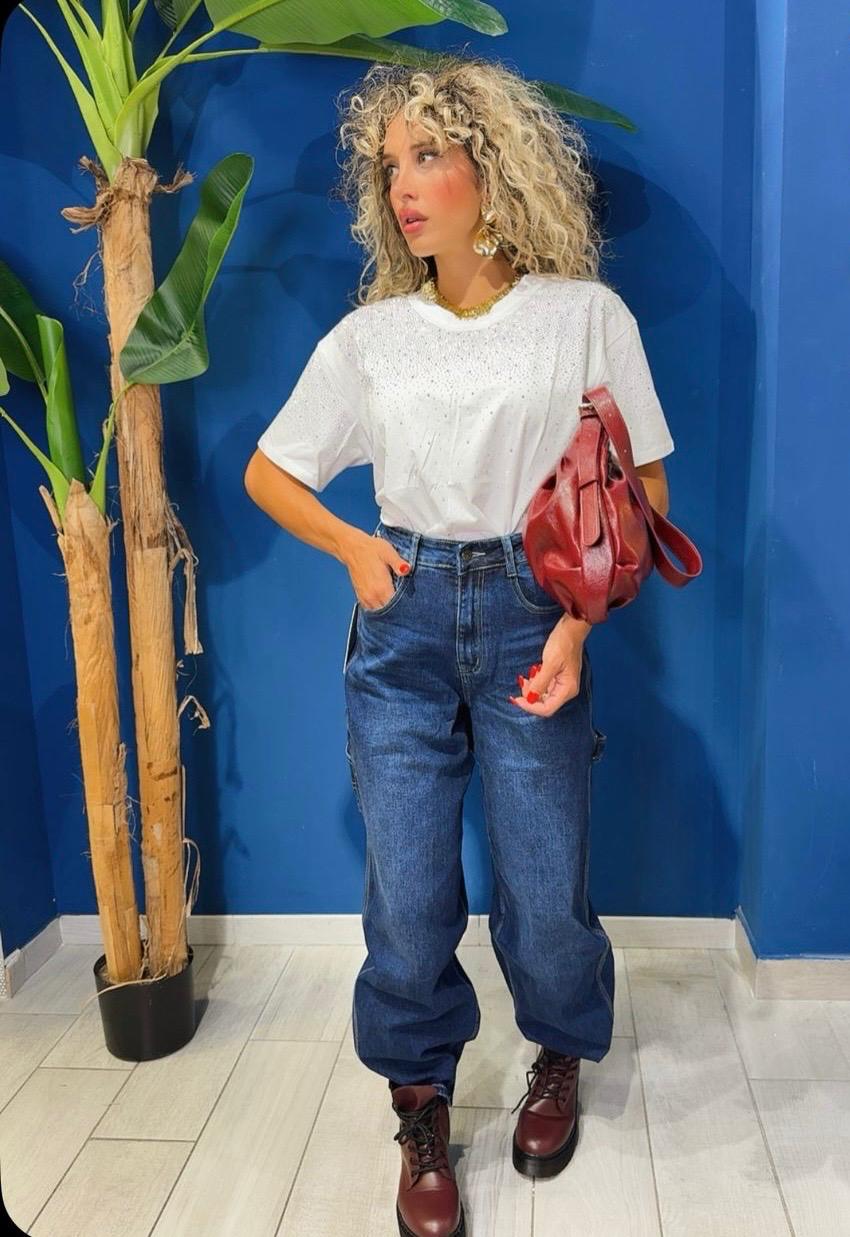 JEANS BASIC BALLON F010
