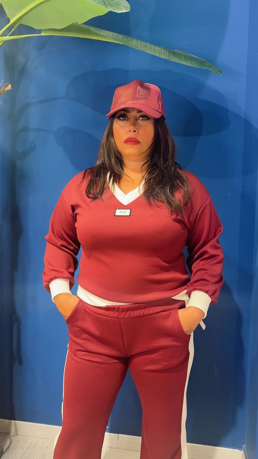 TUTA MIN CON SCOLLO A V SLIM E CURVY