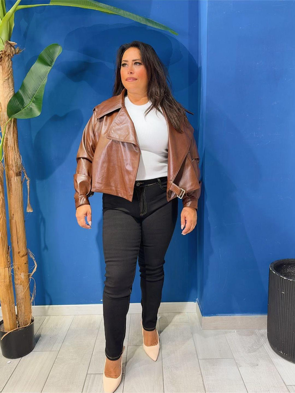 JEANS CURVY BLACK RR-1604