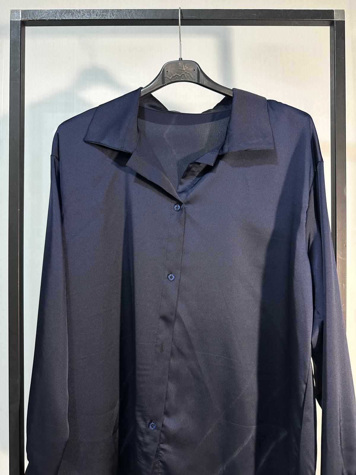 CAMICIA SIMIL RASO CURVY